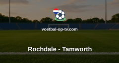 National League: Rochdale - Tamworth