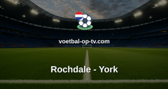 National League: Rochdale - York
