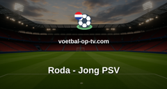 Eerste Divisie: Roda - Jong PSV