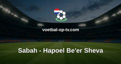 Champions League: Sabah - Hapoel Be'er Sheva