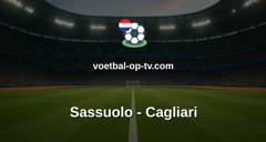 Serie A: Sassuolo - Cagliari