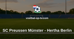 Bundesliga 2: SC Preussen Münster - Hertha Berlin