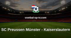 Bundesliga 2: SC Preussen Münster - Kaiserslautern