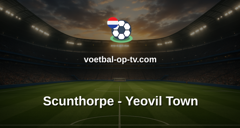 National League: Scunthorpe - Yeovil Town