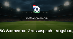 DFB Pokal: SG Sonnenhof Grossaspach - Augsburg