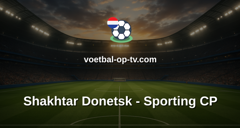 Champions League: Shakhtar Donetsk - Sporting CP