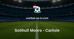 National League: Solihull Moors - Carlisle