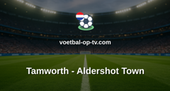 National League: Tamworth - Aldershot Town