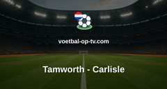 National League: Tamworth - Carlisle