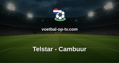 Eredivisie: Telstar - Cambuur