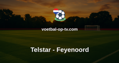 Eredivisie: Telstar - Feyenoord