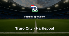National League: Truro City - Hartlepool