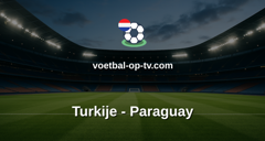 World Cup: Turkije - Paraguay