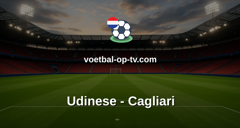 Serie A: Udinese - Cagliari