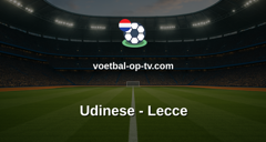 Serie A: Udinese - Lecce