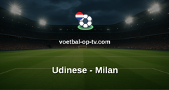 Serie A: Udinese - Milan