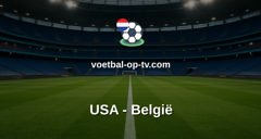 World Cup: USA - België