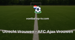 Eredivisie Vrouwen: Utrecht Vrouwen - AFC Ajax Vrouwen