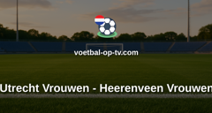 Eredivisie Vrouwen: Utrecht Vrouwen - Heerenveen Vrouwen