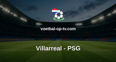 Champions League: Villarreal - PSG