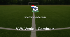 Eerste Divisie: VVV Venlo - Cambuur