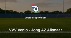 Eerste Divisie: VVV Venlo - Jong AZ Alkmaar