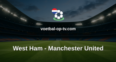 Premier League: West Ham - Manchester United