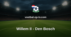 Eerste Divisie: Willem II - Den Bosch