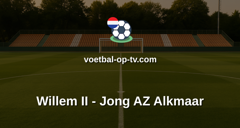 Eerste Divisie: Willem II - Jong AZ Alkmaar