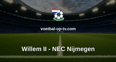 Eredivisie: Willem II - NEC Nijmegen