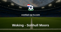 National League: Woking - Solihull Moors