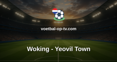 National League: Woking - Yeovil Town