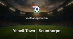 National League: Yeovil Town - Scunthorpe